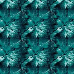 Blue Green Teal Texture Virtuoso Cotton 44"/45" Fabric Per Yard