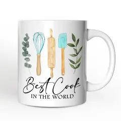 Best Cook Minimalist Mug, Chef Gift