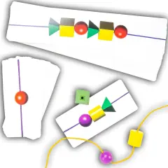 Language Builder&reg; Stringing Beads, Home Set of 144