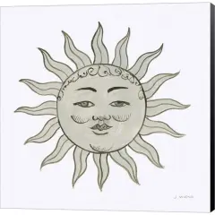 Sun by James Wiens 12" x 12" Canvas Wall Art
