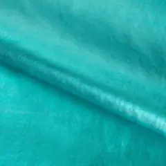 Alloy Foiled Spandex Fabric Aubergine/Teal