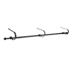 Haute Decor The Original MantleClip Stocking Holder Rod, for Large Families