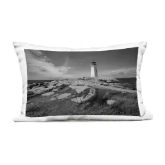 Stupell Industries Heart Of Lighthouse View Outdoor Pillow, 14 x 7 x 20