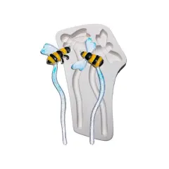 12" x 7" x 1.5" Bee Stake Frit Casting Glass Fusing Kiln Mold