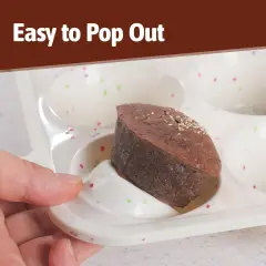 Silicone Muffin Pans for Baking, Metal Reinforced Frame 12 Cups Regular Size Silicone Cupcake Pan Nonstick Muffin Tin for Baking Muffin, Cupcake, Frittatas,BPA Free, Dishwasher Safe