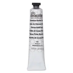 Ceracolors Waterborne Wax Paint - Chromium Rutile Yellow, 50 ml