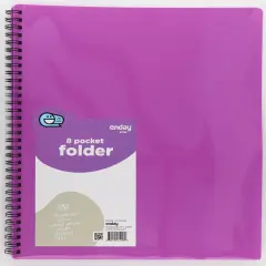 Enday 8 Pocket Folder