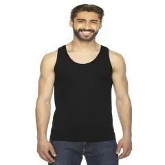 American Apparel&reg; Unisex Fine Jersey Tank - 2408 Black
