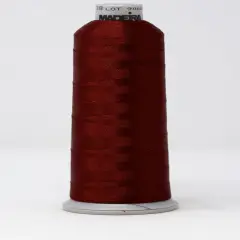 Polyneon Machine Embroidery Thread -- 5,500 yards cone -- Barn Red Color -- Ref. #1638 by Madeira&reg;