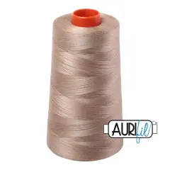 Linen (2325) | 50wt Cone (5900M / 6452Y) | Aurifil Thread