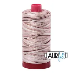 Biscotti - Variegated (4666) | 12wt Large Spool (325M / 356Y) | Aurifil Thread