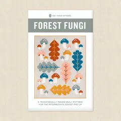 Forest Fungi Quilt (ppp 35) | Pen and Paper Patterns | Sewing Pattern