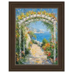 Traditional Scoop Bronze Picture Frame 19x27 frame