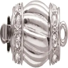 The Beadsmith Push Pull Slide Clasp &ndash; Elegant Elements &ndash; Strand Designs &ndash; Component to Finish or Connect Bracelets, Necklaces and DIY Handmade Jewelry