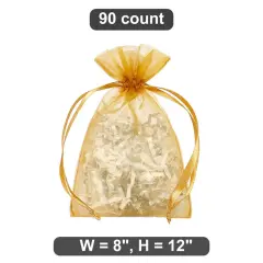 Spacious Gift Wrapping Option 8" x 12" Organza Bag