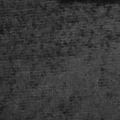 1 Yard Velour Chenille Black Apparel Fabric 58/60&Prime; Wide, 100% Polyester