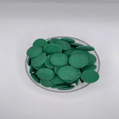 2.5lb Merckens Green Chocolate Candy Melts for Dipping Coating Drizzling Baking and Decorating Treats