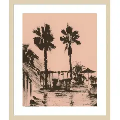 Holiday by Dan Hobday Wood Framed Wall Art Print