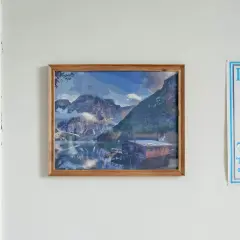 A Norwegian fjord cabin