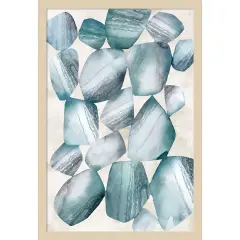 Rhythmic Movements by Emma Peal Wood Framed Wall Art Print