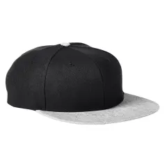 Big Accessories&reg; Flat Bill Sport Cap B HTHR GRAY