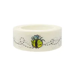 Wrapables Washi Masking Tape, 15mm x 10M, Buzzing Bees