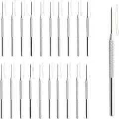 20 Pcs Ceramic Needle Clay Needle Tools Stainless Steel Sculpture