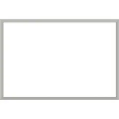 Silver Leaf Framed Dry Erase Magnetic Board