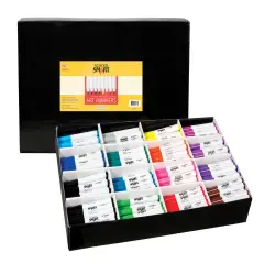 School Smart Art Markers, Conical Tip, Assorted Colors, Set of 400