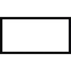 Svelte Framed Dry Erase Magnetic Board Noir Black