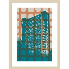 Architecture IIby Gary William Wood Framed Wall Art Print