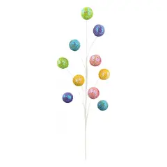 27" Sequin Ball Spray: Multi