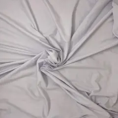 1 Yard Cotton Lycra Spandex Jersey Knit Fabric Soft Stretch Breathable 58"-60" Width White