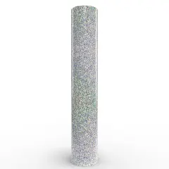 Siser&reg; Holographic Heat Transfer Vinyl, 11.8" x 60" Silver