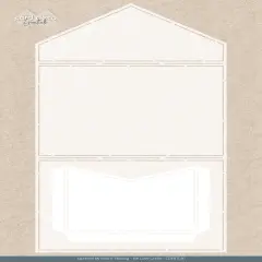 Find It Trading Card Deco Essentials Stencil-Envelope A4, Lemon Breeze