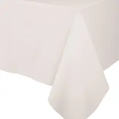 IVORY PAPER LINEN LIKE TABLE COVER