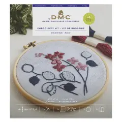 DMC The Designer Collection Eco Vita Embroidery Kit - Lunaria Flowers