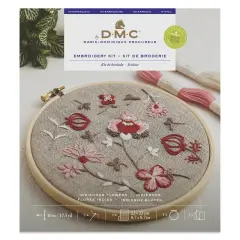 DMC The Designer Collection Eco Vita Embroidery Kit - Indiennes Flowers