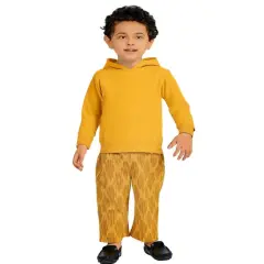 Gildan&reg; Heavy Blend Youth Hooded Long Sleeve Sweatshirt Gold