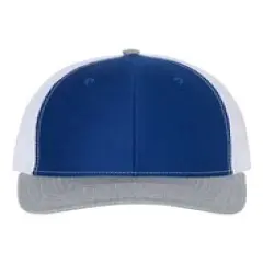 Richardson&reg; Snapback Trucker Cap Royal/ Heather