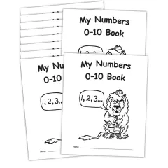My Own Books&trade;: My Numbers 0-10 Book, 10-Pack