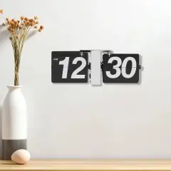 Retro Electrical Digital Flip Clock Flipping Out Wall and Tabletop Flip Clock