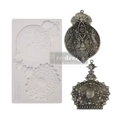 Redesign Decor Moulds&reg; - Victorian Adornments - 5"x8", 8mm thickness Copyright #VA0002330556
