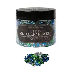 Art Ingredients - Metallic Flakes - Dublin - 1 jar, total weight 30g including container