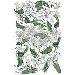 Decor Transfers&reg; - Peaceful Garden - total sheet size 24"x35", cut into 2 sheets