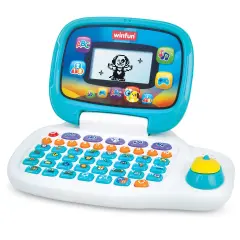 Collections Etc Winfun Bilingual Let's Learn English and Spanish Laptop Toy