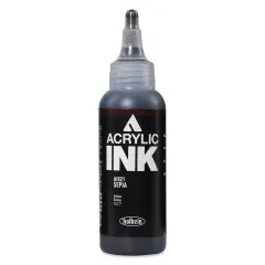 Holbein Acrylic Ink - Sepia, 100 ml