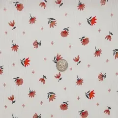 Rayon Crinkle Ivory 50/52&rdquo; Lightweight Textured Fabric