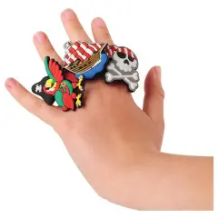 Pirate Rubber Rings Include 12 Units