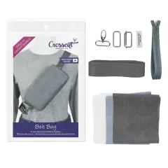 Crosscut Sewing Co.&reg; Belt Bag Sewing Project Kit - Beginner Friendly DIY Sewing Kit Waved